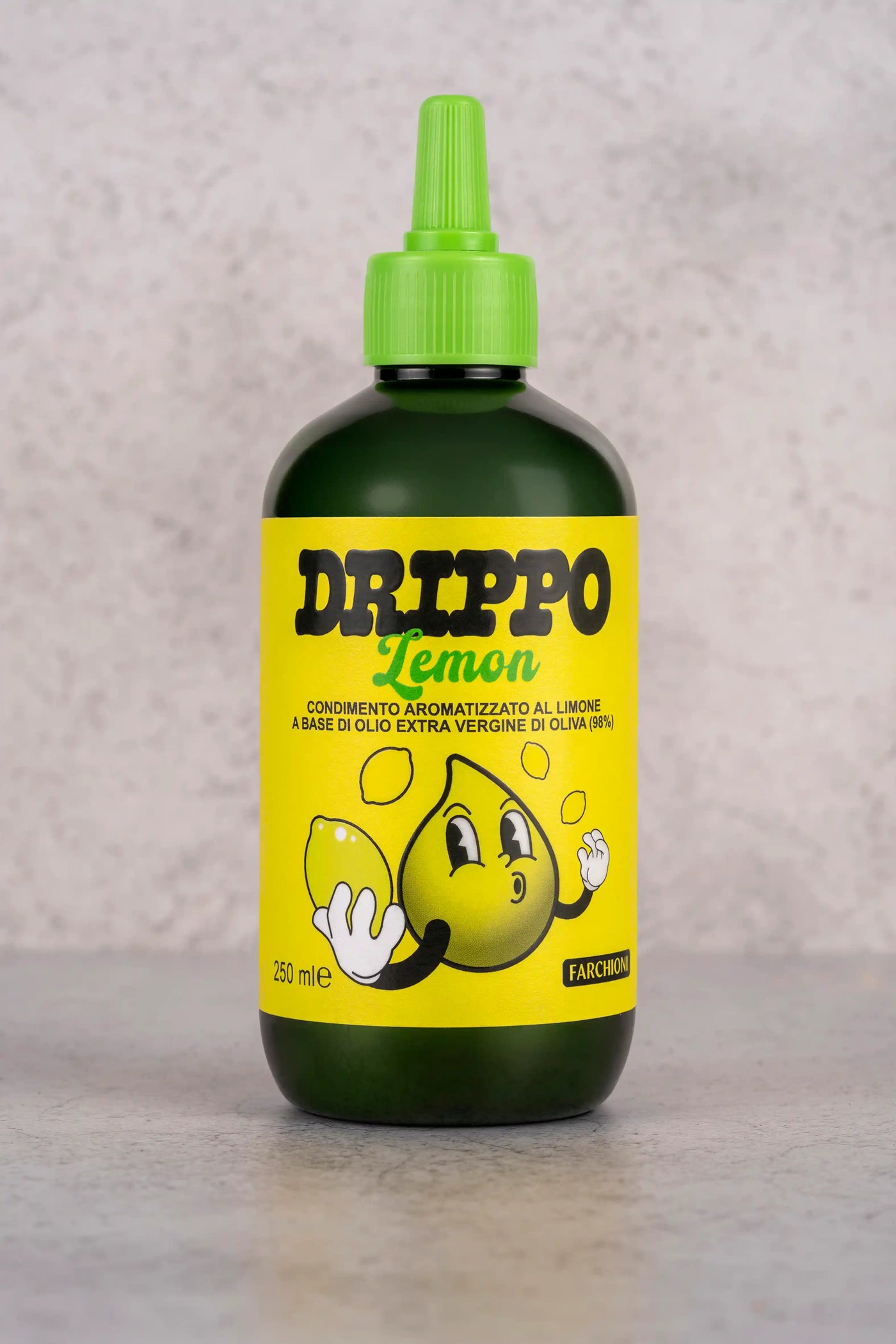 Bottiglia squeeze condimento al limone in olio EVO 250ml