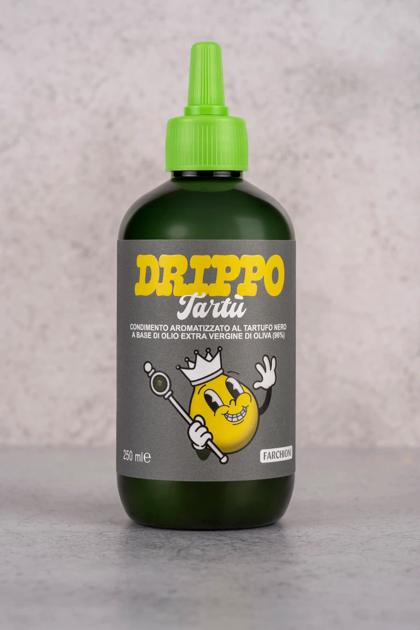 Bottiglia squeeze condimento al tartufo nero in olio EVO 250ml