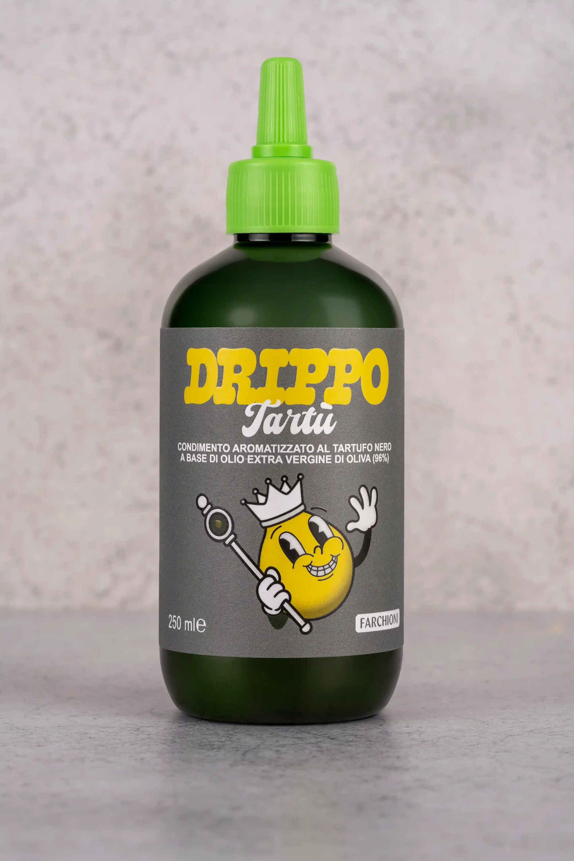 Bottiglia squeeze condimento al tartufo nero in olio EVO 250ml
