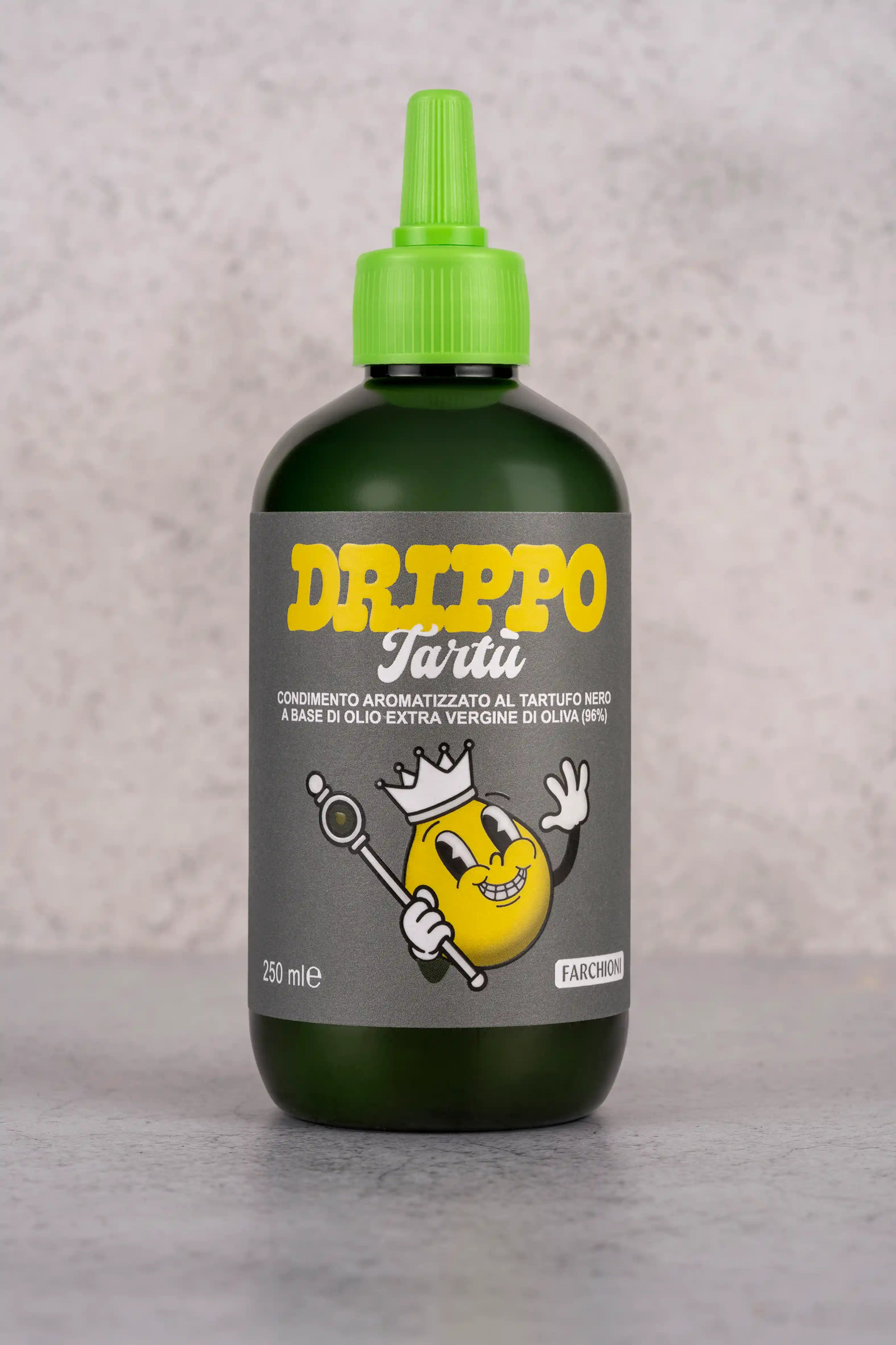 Bottiglia squeeze condimento al tartufo nero in olio EVO 250ml